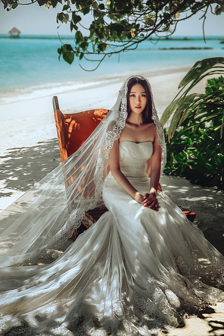 上海不二视觉海外旅拍团购热销婚纱照结婚照婚纱旅拍海景时尚现代唯美