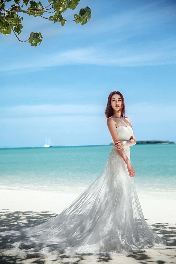 上海不二视觉海外旅拍团购热销婚纱照结婚照婚纱旅拍海景时尚现代唯美